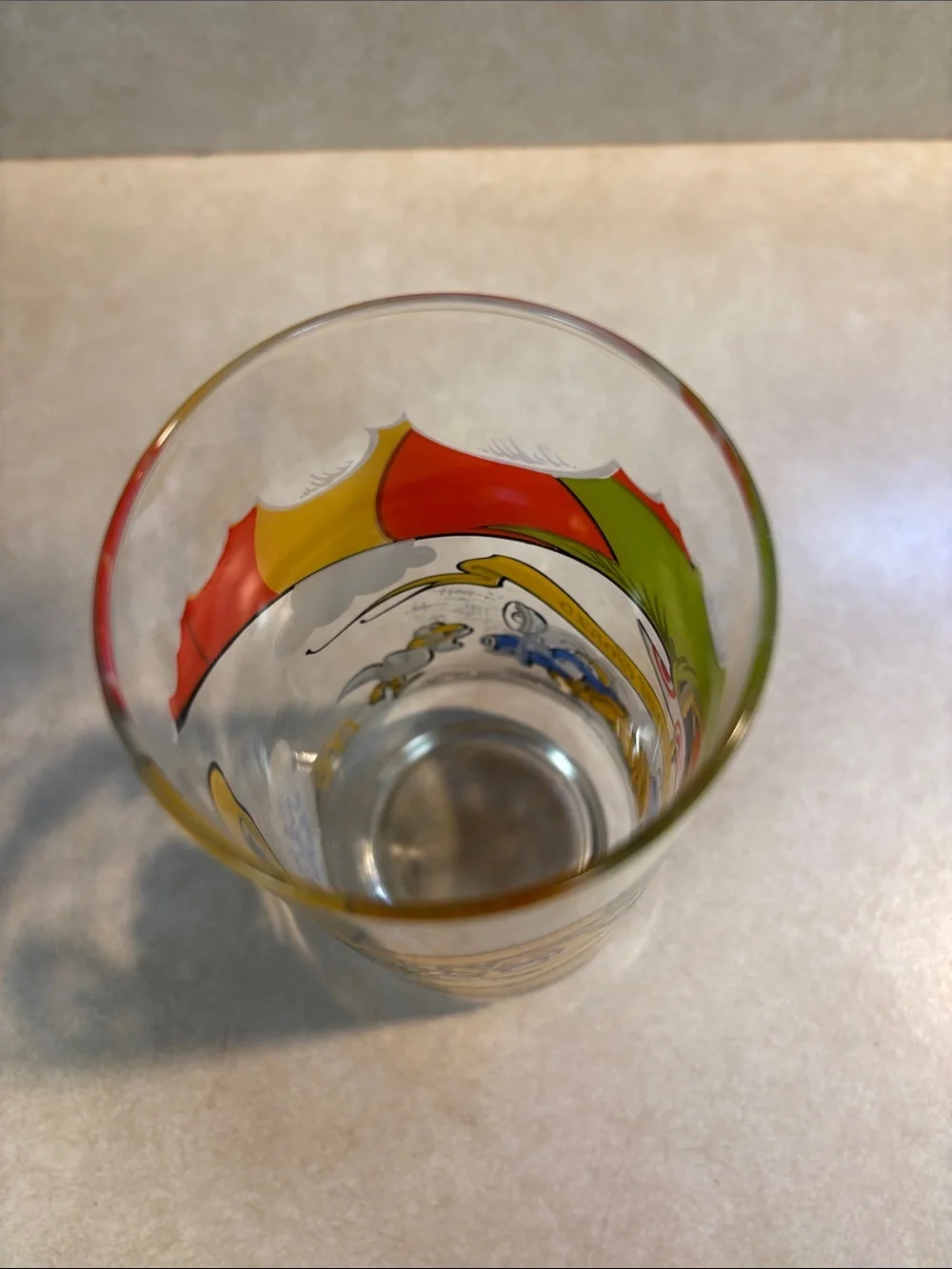 Vintage The Great Muppet Caper McDonalds Drinking Glass 1981 Kermit & Gonzo